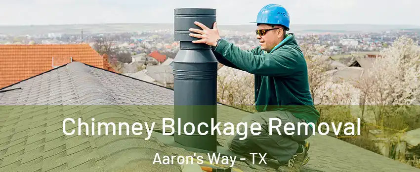 Chimney Blockage Removal Aaron's Way - TX