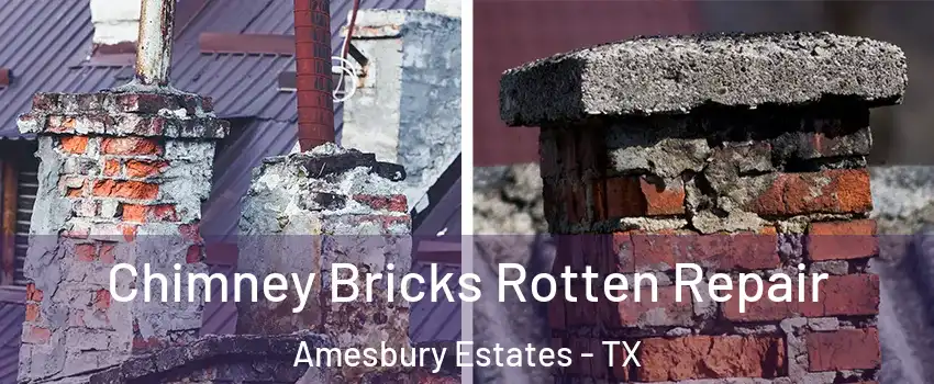 Chimney Bricks Rotten Repair Amesbury Estates - TX