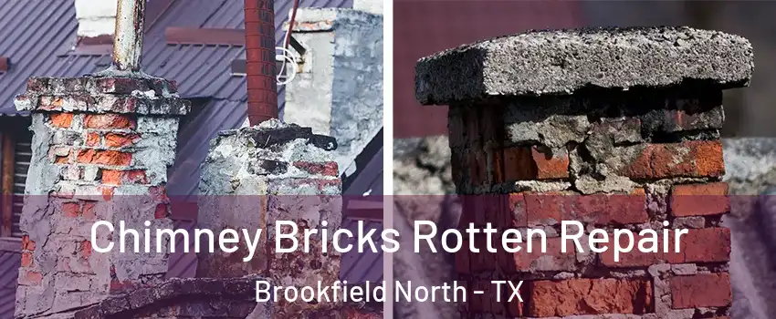 Chimney Bricks Rotten Repair Brookfield North - TX