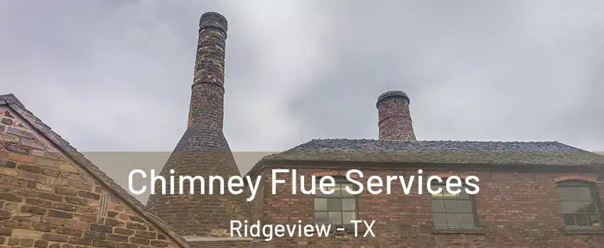 Chimney Flue Services Ridgeview - TX