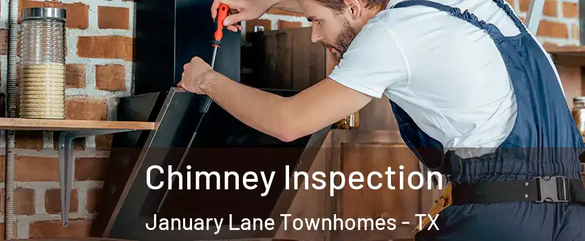 Chimney Inspection January Lane Townhomes - TX