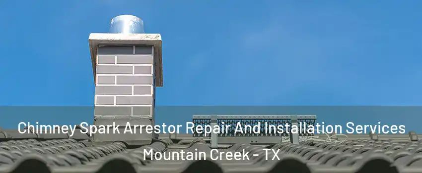 Chimney Spark Arrestor Repair And Installation Services Mountain Creek - TX