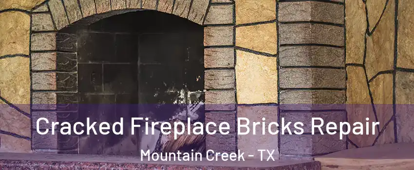 Cracked Fireplace Bricks Repair Mountain Creek - TX