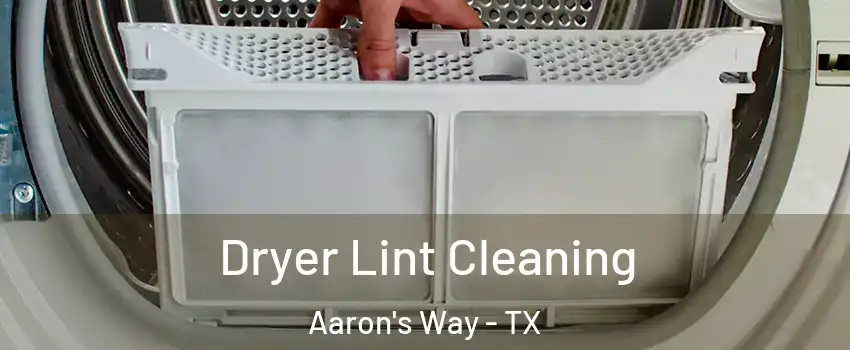 Dryer Lint Cleaning Aaron's Way - TX