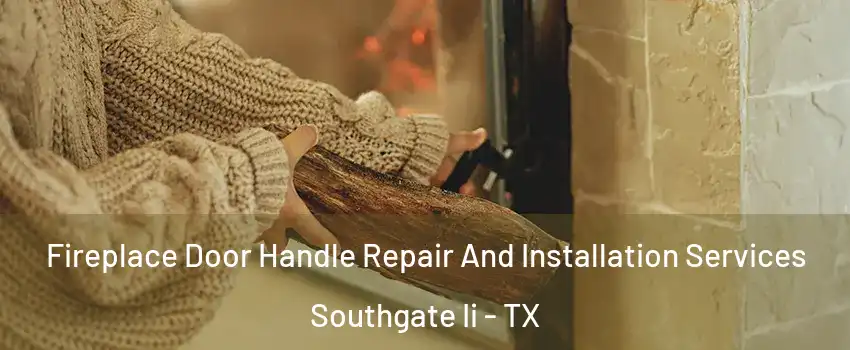 Fireplace Door Handle Repair And Installation Services Southgate Ii - TX