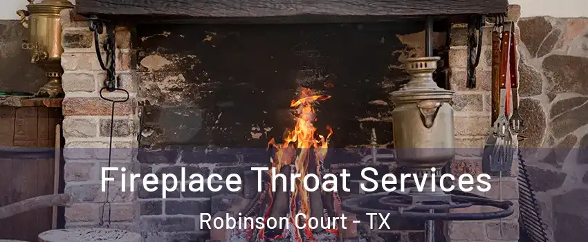 Fireplace Throat Services Robinson Court - TX