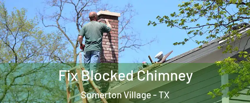 Fix Blocked Chimney Somerton Village - TX