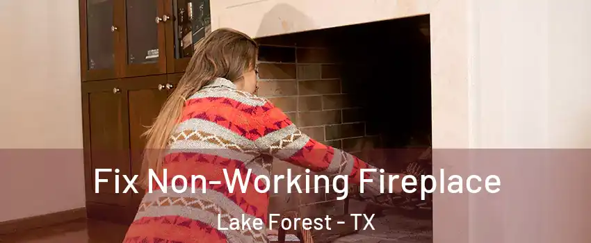 Fix Non-Working Fireplace Lake Forest - TX