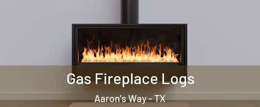 Gas Fireplace Logs Aaron's Way - TX
