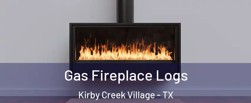 Gas Fireplace Logs Kirby Creek Village - TX