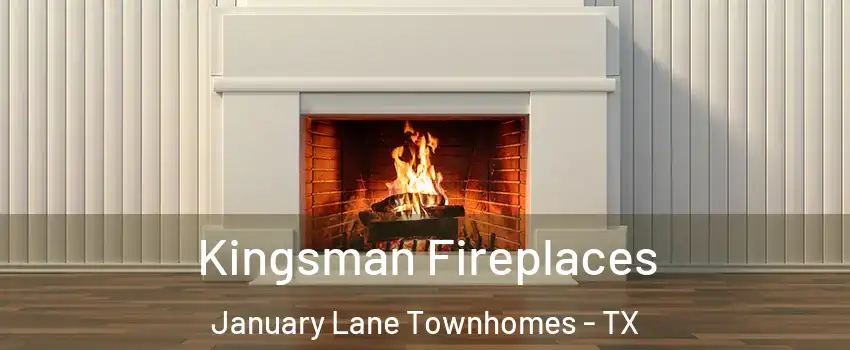 Kingsman Fireplaces January Lane Townhomes - TX