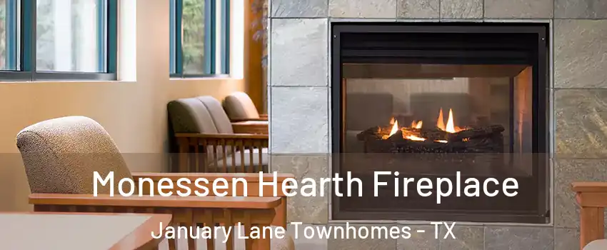 Monessen Hearth Fireplace January Lane Townhomes - TX