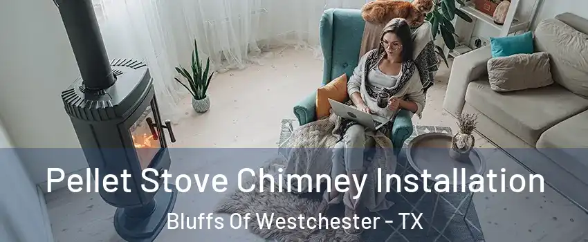 Pellet Stove Chimney Installation Bluffs Of Westchester - TX